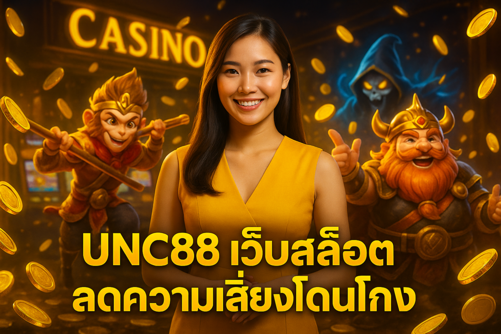 UNC88 เว็บสล็อตลดความเสี่ยงโดนโกง